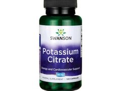 Potassium Citrate 99mg 120 Capsule, Swanson